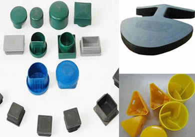 Many post caps: metal or plastic caps for square, round and peach shape post