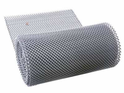 Aluminum chain outlet link fence fabric