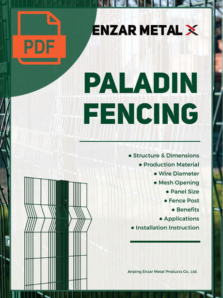 The cover of paladin fencing catalogue.